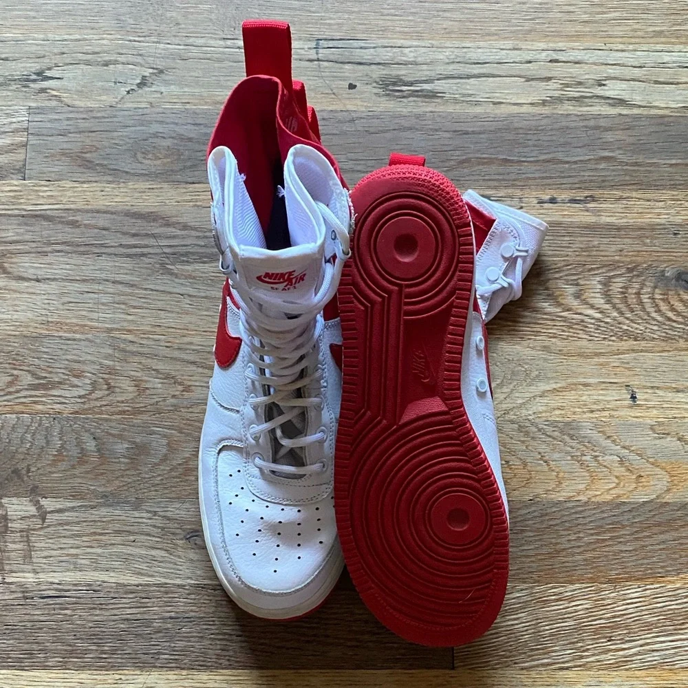 Nike SF Air Force 1 High cut “University Red” size 11